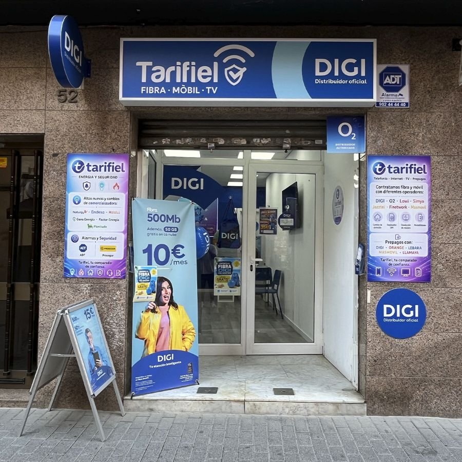 Fachada de la tienda Tarifiel Rubí